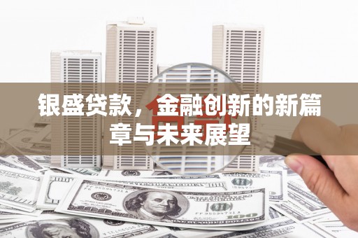 湖州银盛贷款，金融创新的新篇章与未来展望