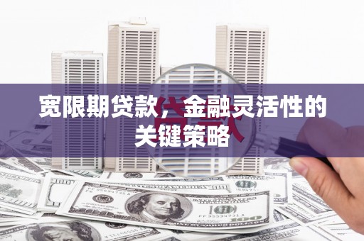 湖州宽限期贷款，金融灵活性的关键策略