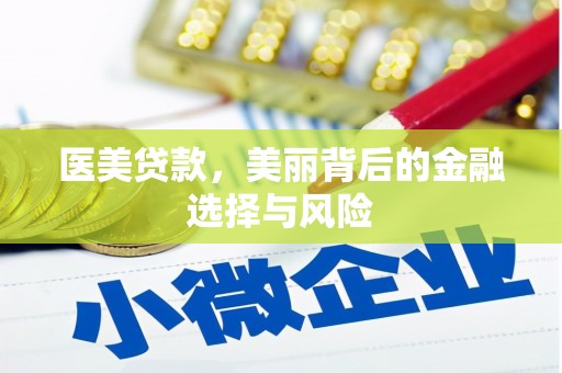 湖州医美贷款，美丽背后的金融选择与风险