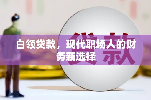 湖州白领贷款，现代职场人的财务新选择