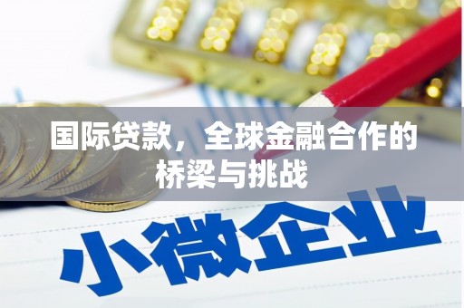 湖州国际贷款，全球金融合作的桥梁与挑战