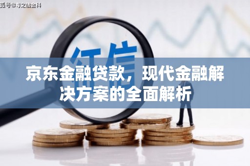 湖州京东金融贷款，现代金融解决方案的全面解析