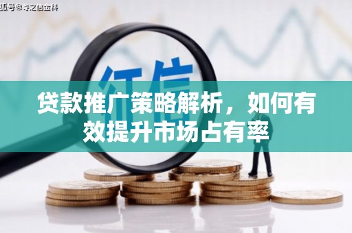 湖州贷款推广策略解析，如何有效提升市场占有率