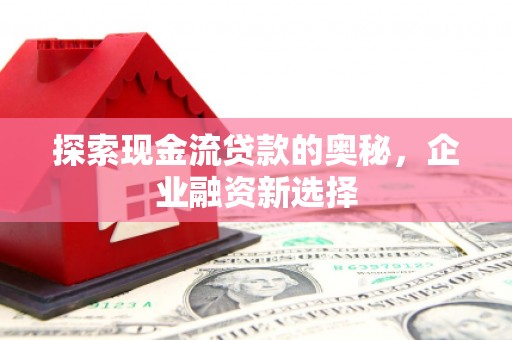 湖州探索现金流贷款的奥秘，企业融资新选择