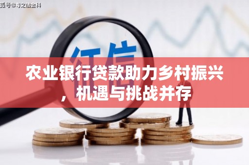 湖州农业银行贷款助力乡村振兴，机遇与挑战并存