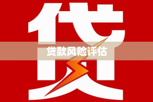 湖州贷款风险评估