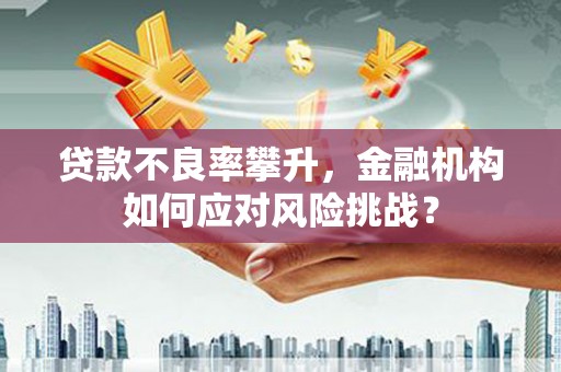湖州贷款不良率攀升，金融机构如何应对风险挑战？
