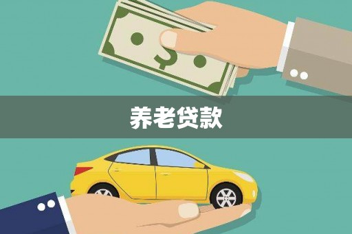 湖州养老贷款